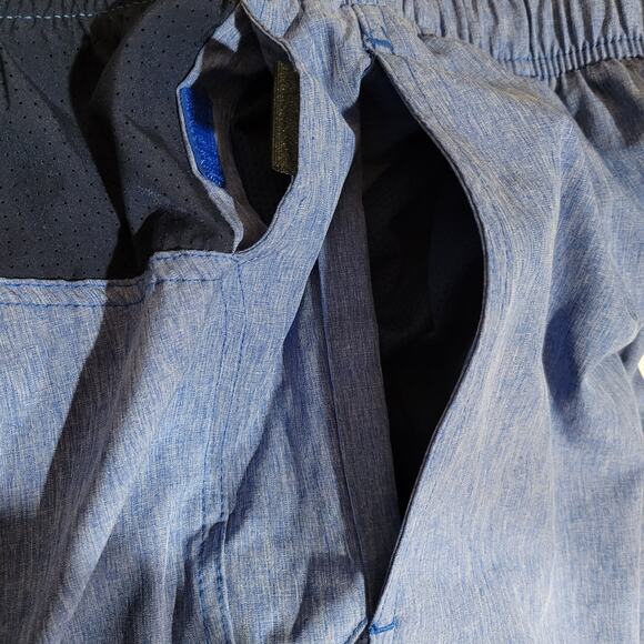 NWT 9" Nike Contend Volley Stretch Swim Shorts Size LT Blue Beachwear Swimwear - Picture 7 of 13